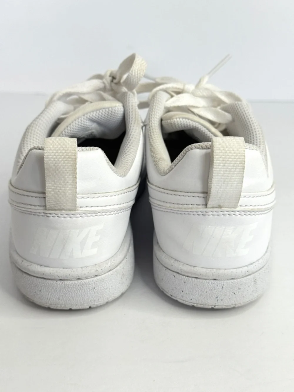 Nike Court Borough Low Recraft GS White Sneakers Youth 4Y Casual Shoes